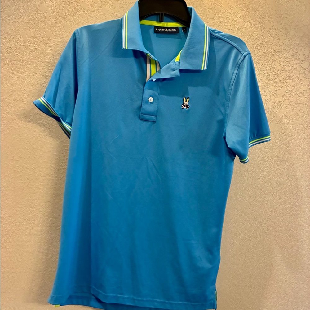 Psycho Bunny Vibrant Blue Polo Shirt